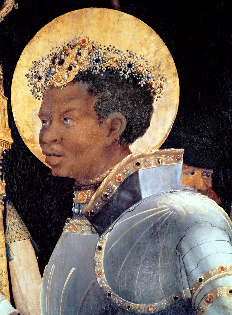 St. Maurice (detalj) av Matthias Grünewald