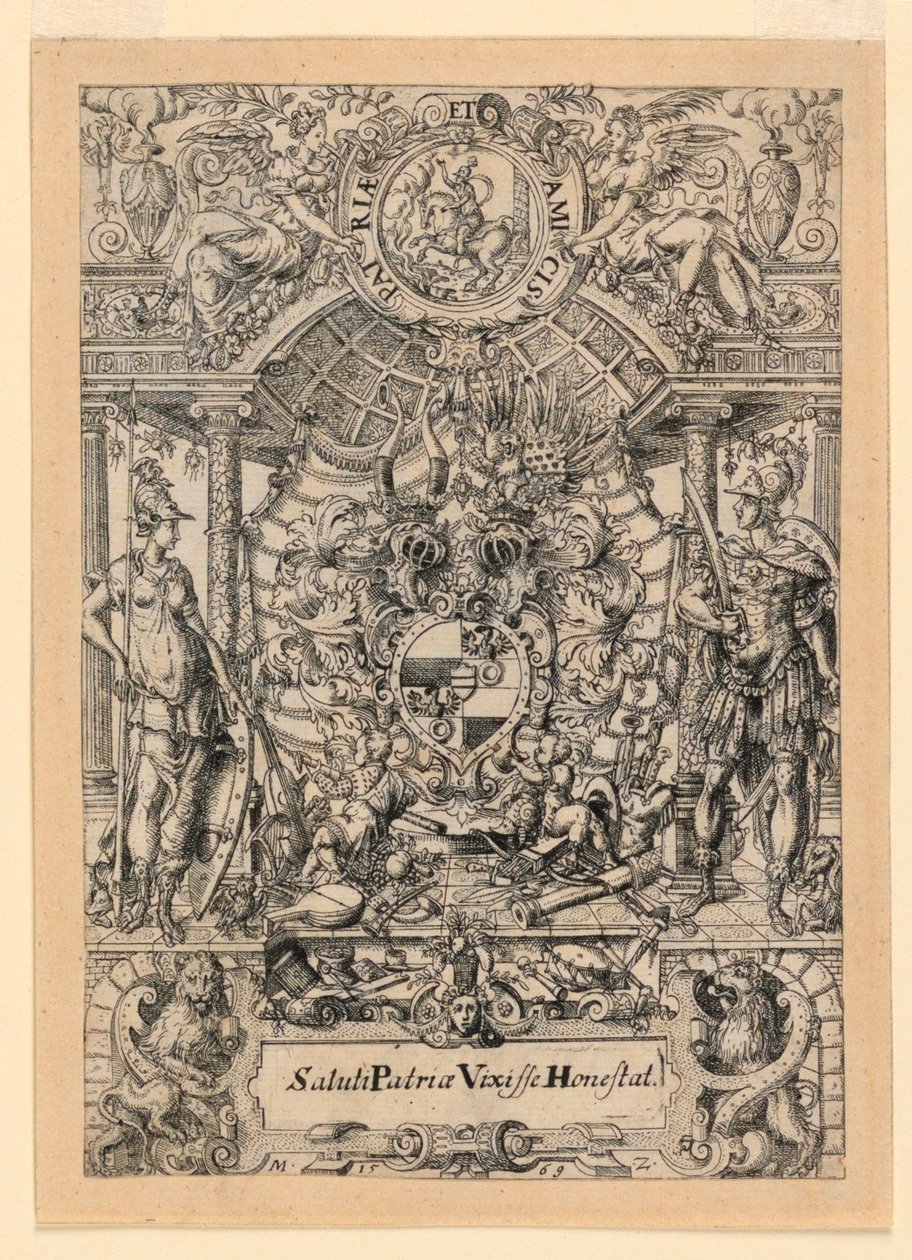 Arms of the Pfinzing von av Matthias Zündt
