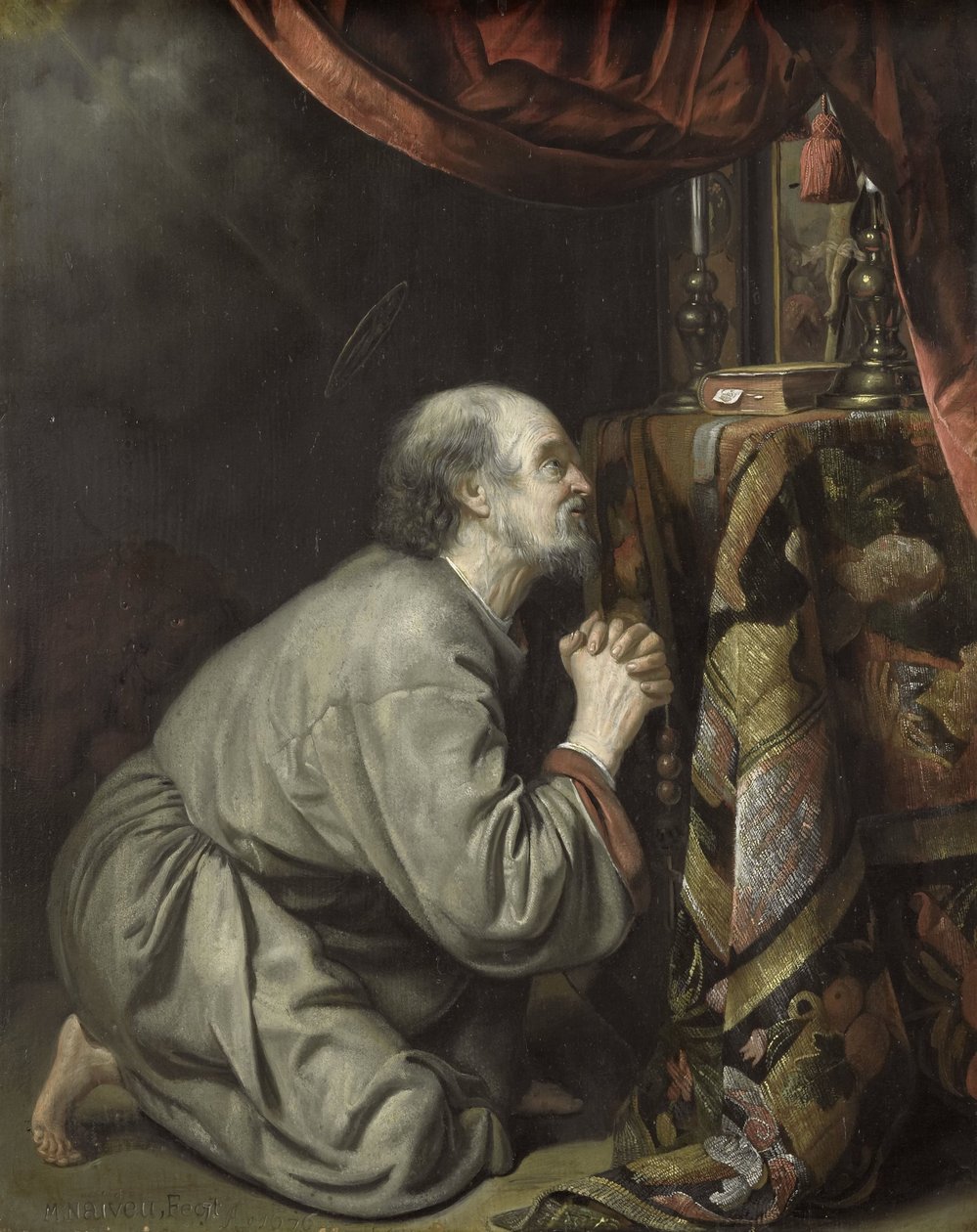 St. Jerome av Matthijs Naiveu