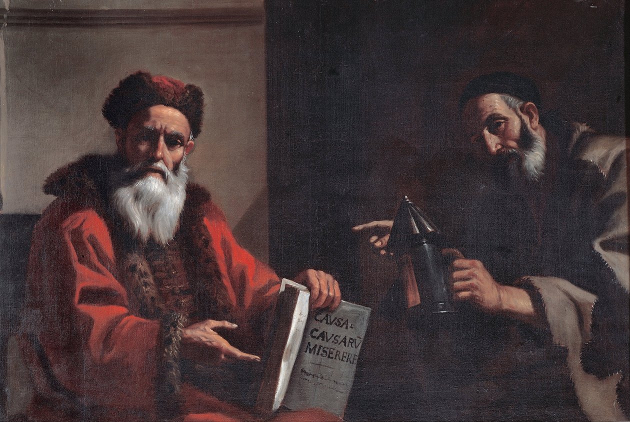 Diogen og Platon av Mattia Preti