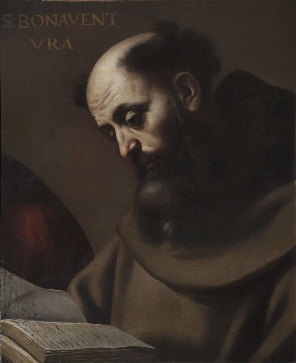 Saint Bonaventure, 1637-1645. av Mattia Preti