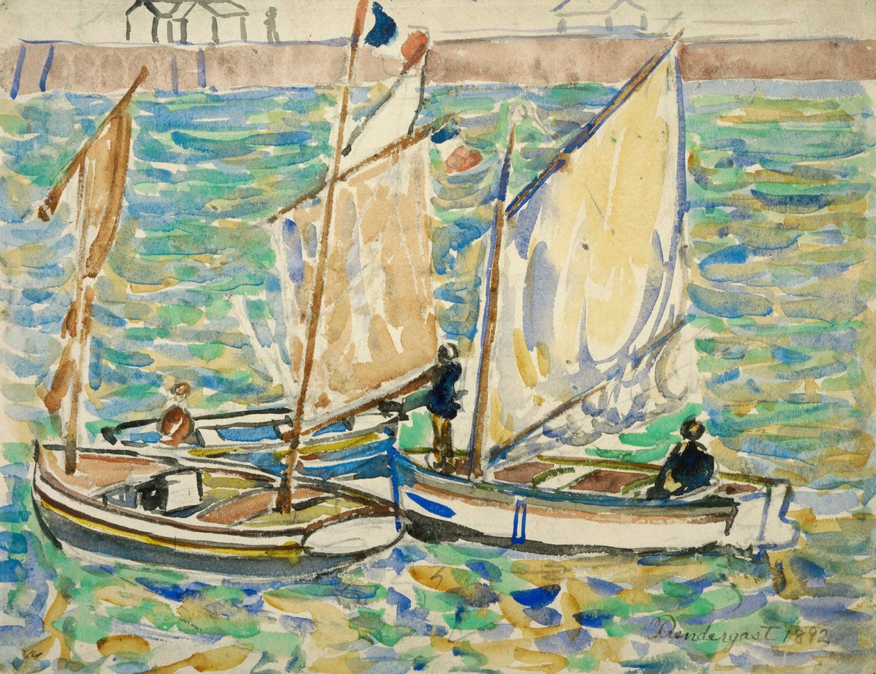 St. Litt av Maurice Brazil Prendergast