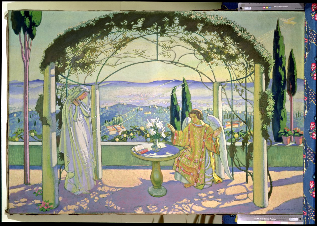 Kunngjøring ved Fiesole, 1919 av Maurice Denis