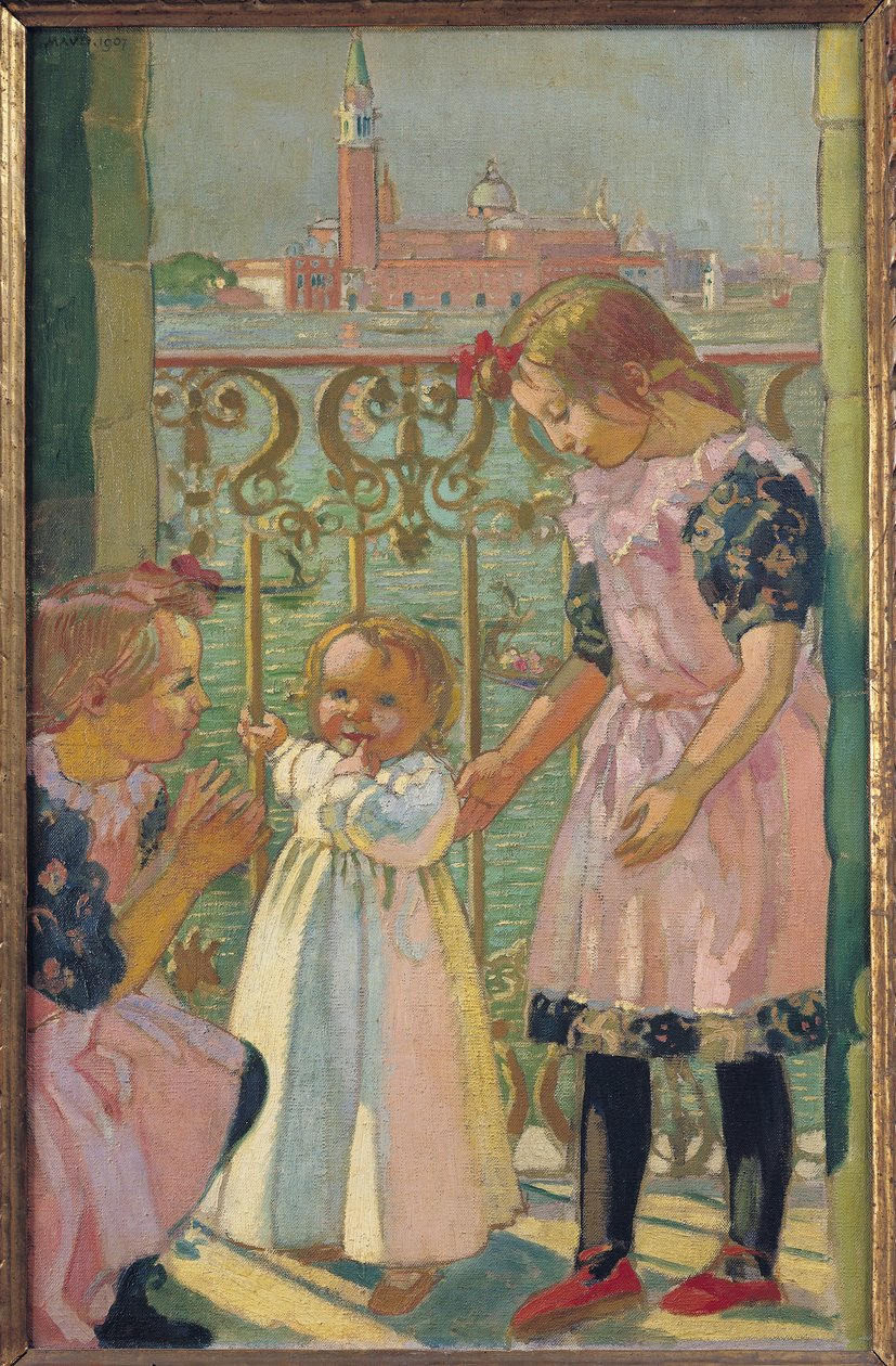 På en venetiansk balkong av Maurice Denis