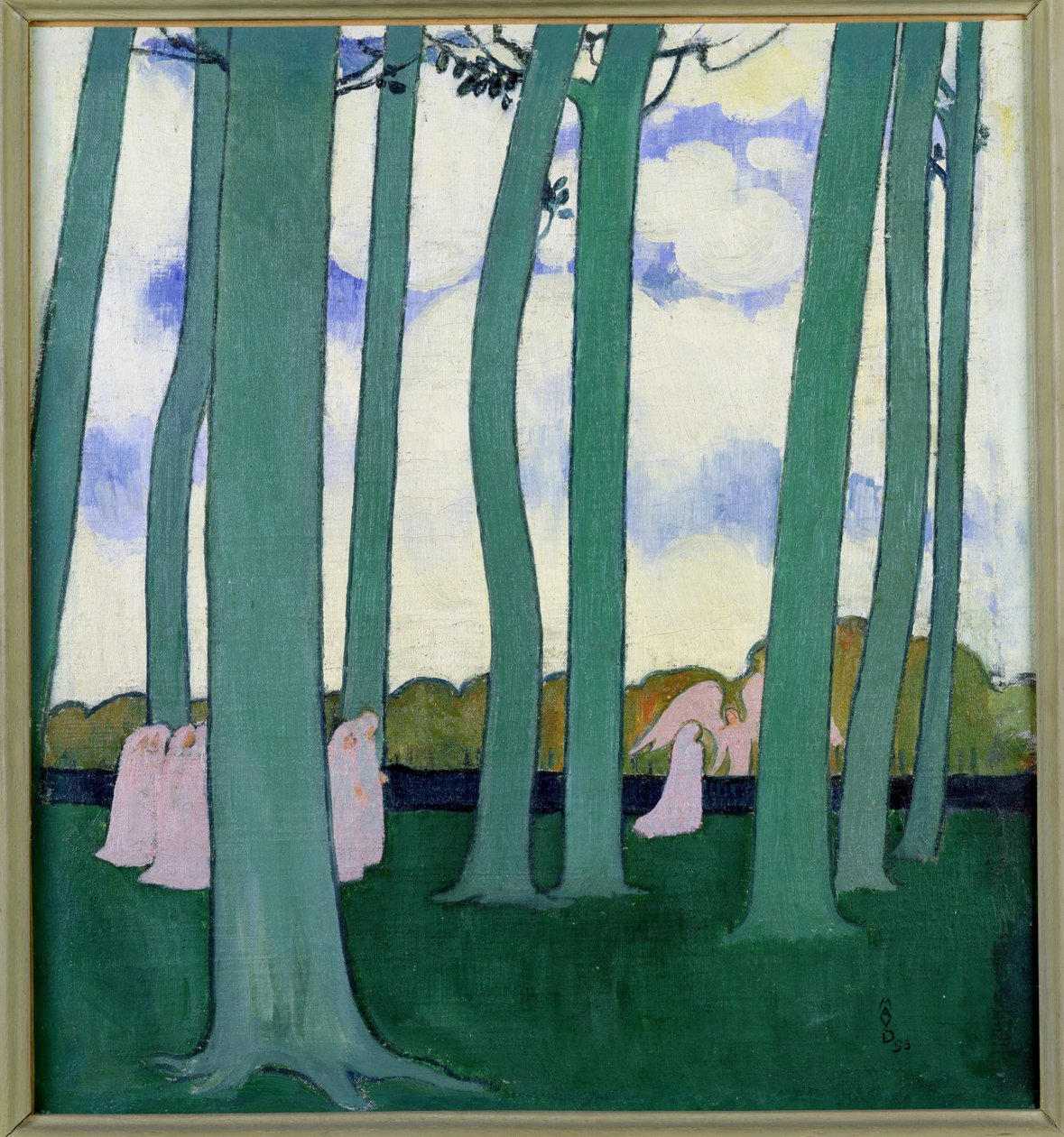 Bøkene i Kerdual, 1892 av Maurice Denis