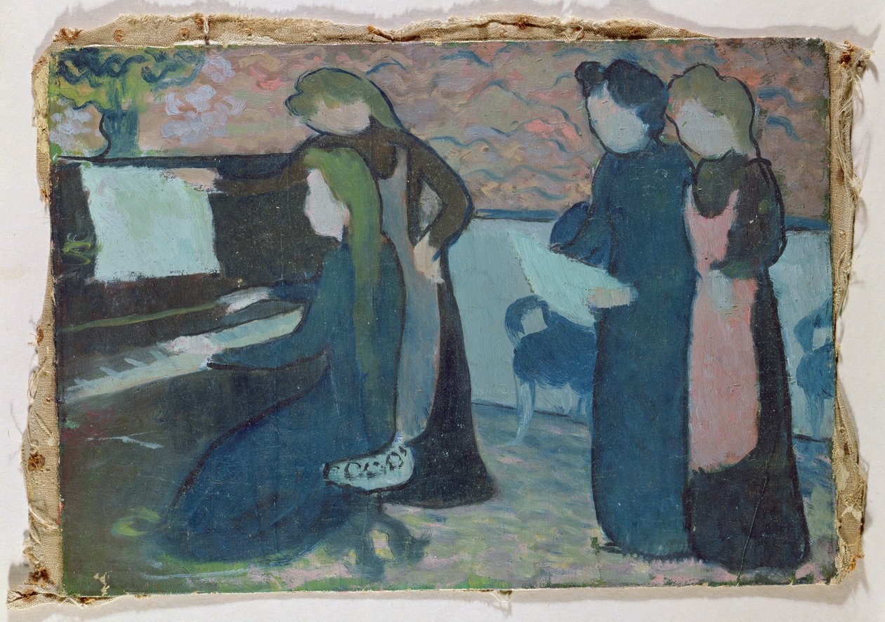 Musikerne, ca. 1892 av Maurice Denis