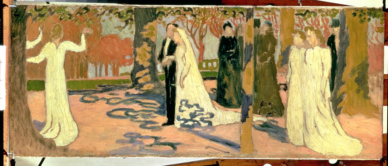 Bryllupsprosesjon, ca. 1892-93 av Maurice Denis