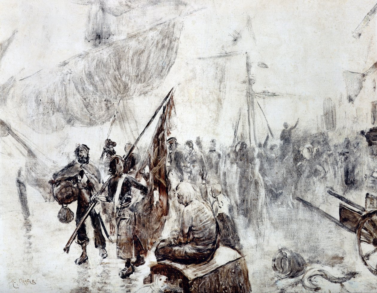The Return of the Corsairs av Maurice Henri Orange