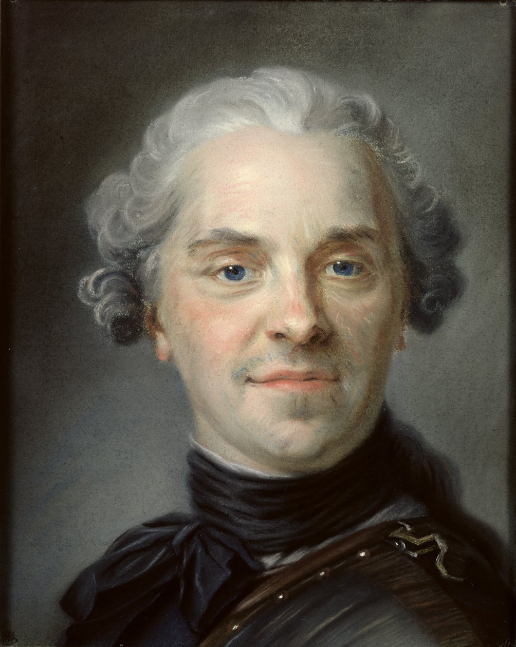 Portrett av Maurice, greve av Sachsen (1696-1750) 1747 (pastell) av Maurice Quentin de La Tour