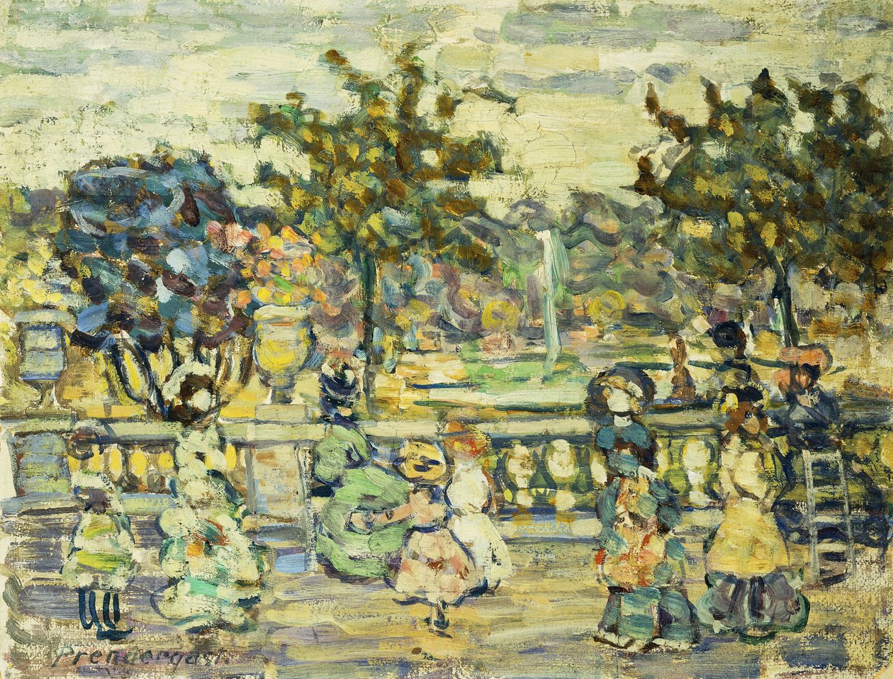 Promenade, av Maurice Brazil Prendergast