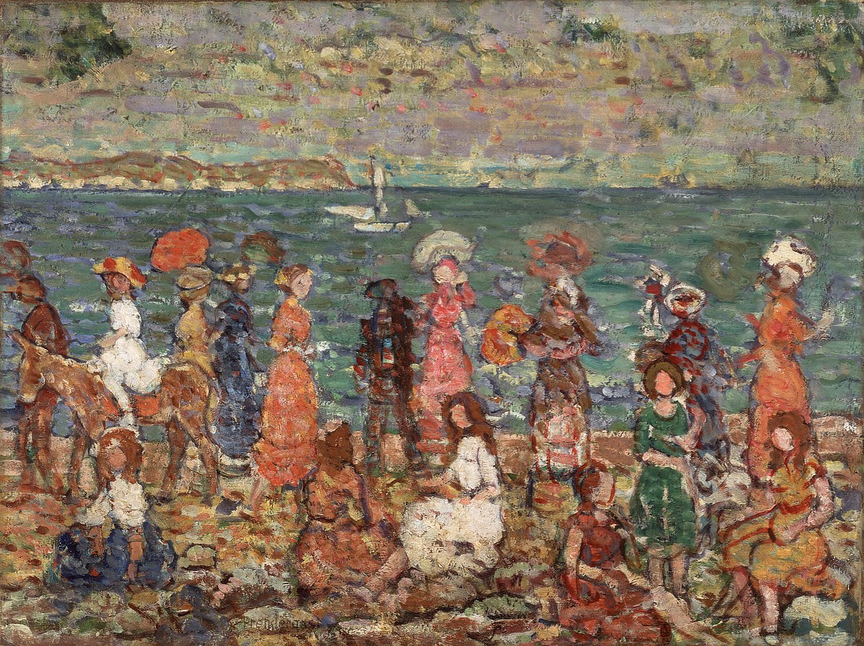 Seashore av Maurice Brazil Prendergast