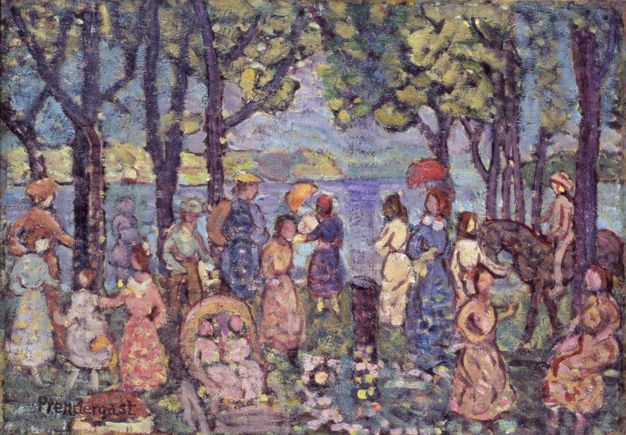 Sommer, New England, 1912. av Maurice Brazil Prendergast