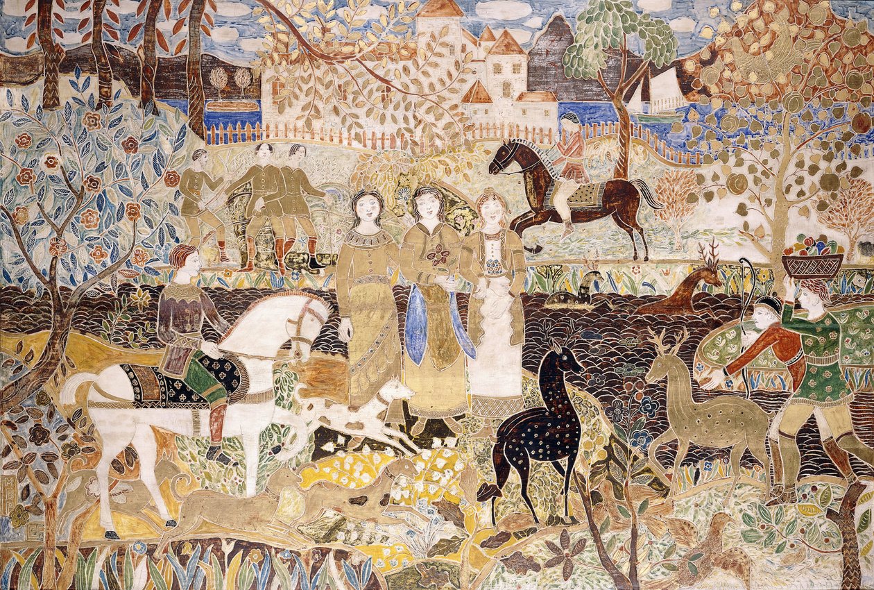 Jaktens ånd, av Maurice Brazil Prendergast