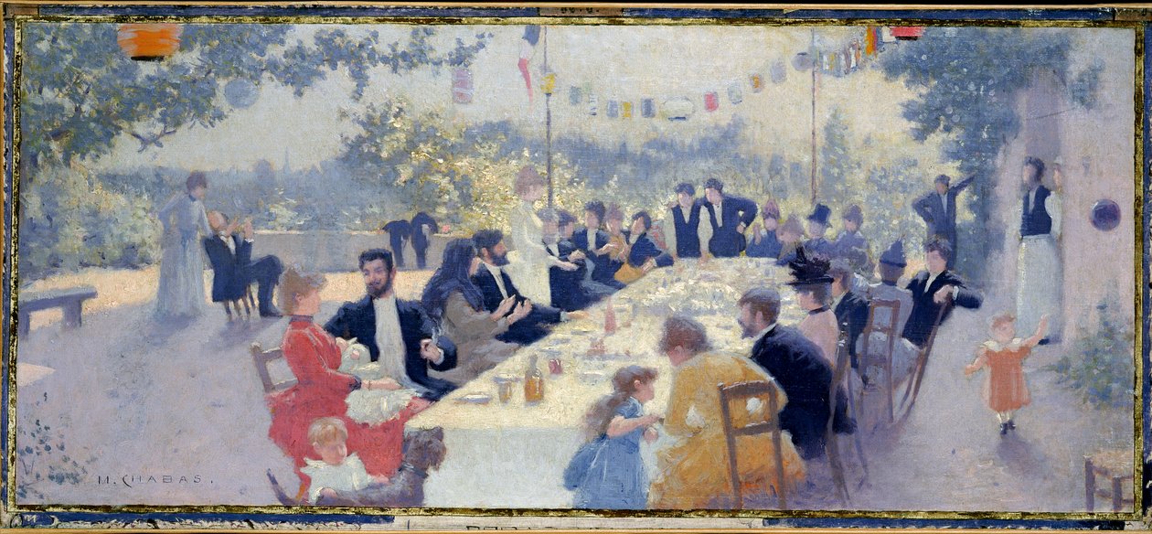 Bryllupsfesten av Maurice Chabas