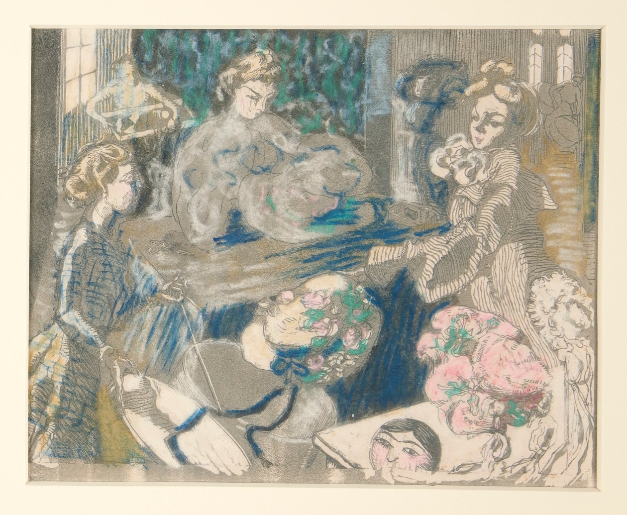 Milliners butikk av Maurice Delcourt