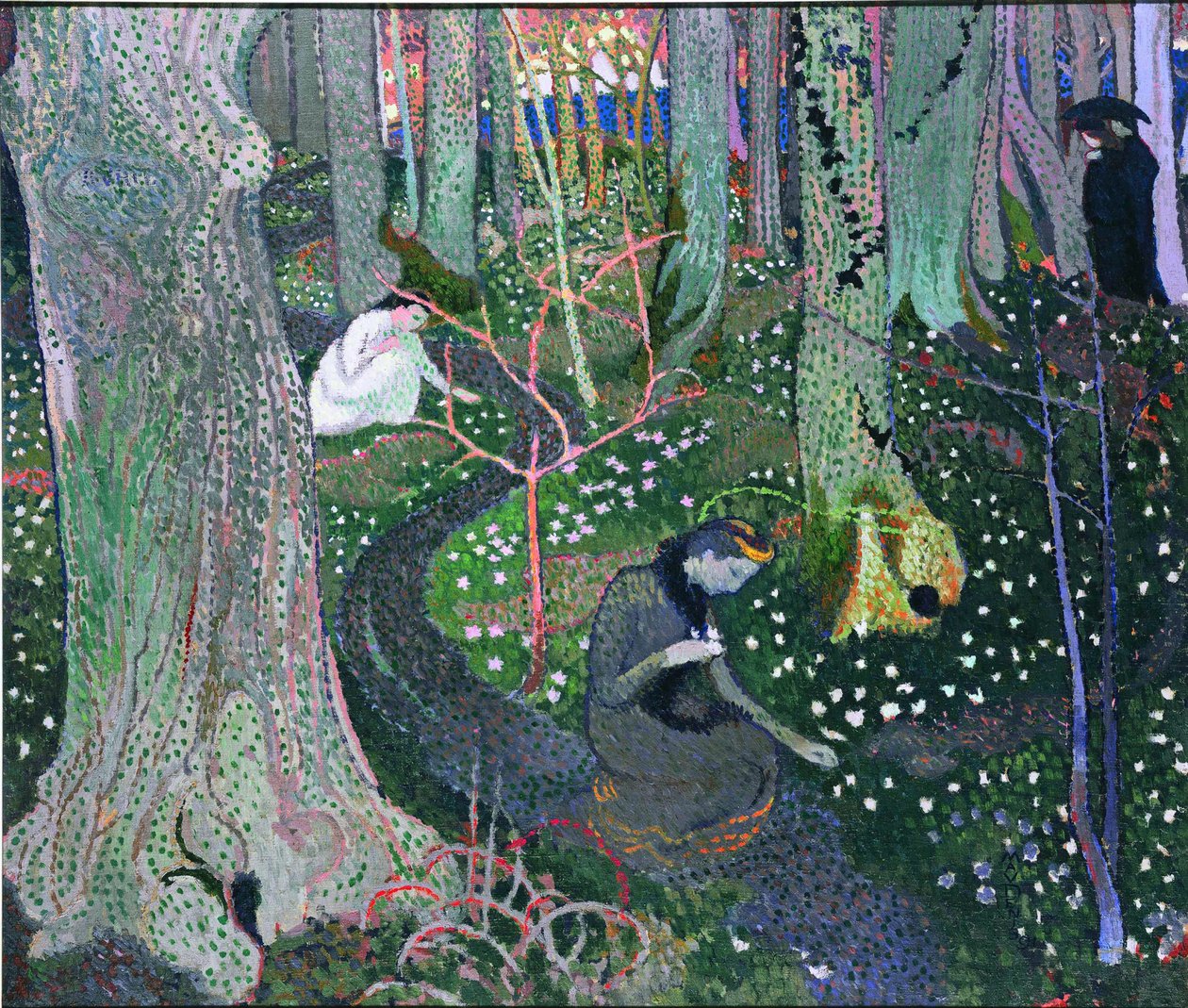 April Anemonene, 1891. av Maurice Denis