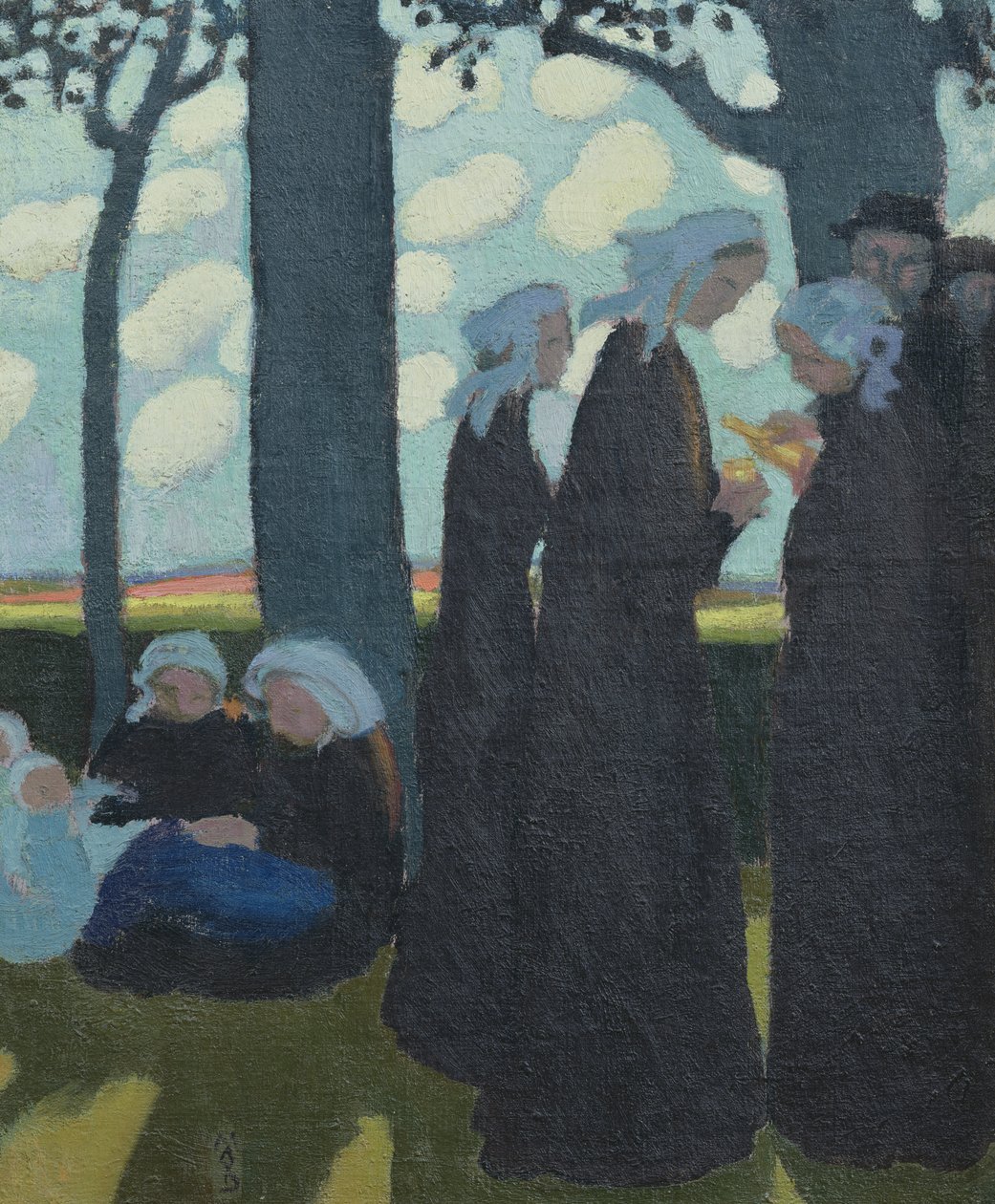 Kveld nær Binic, ca. 1895 av Maurice Denis
