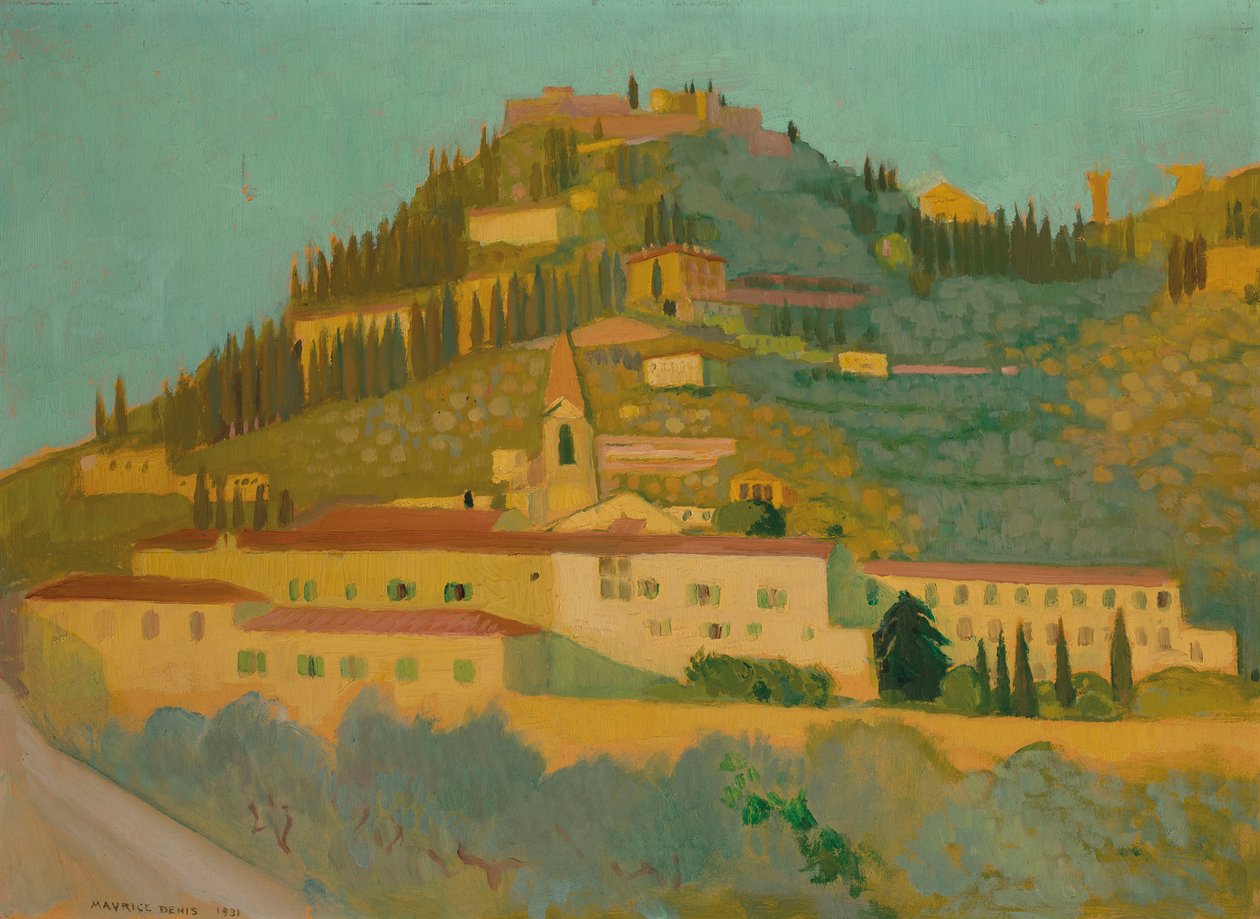 Fiesole, 1931. av Maurice Denis