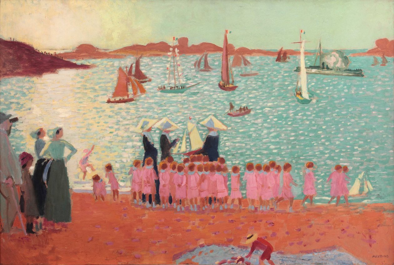 Sommerleir, 1913. av Maurice Denis