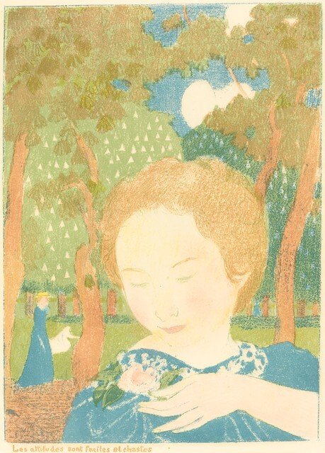 Holdninger er enkle og kyske av Maurice Denis