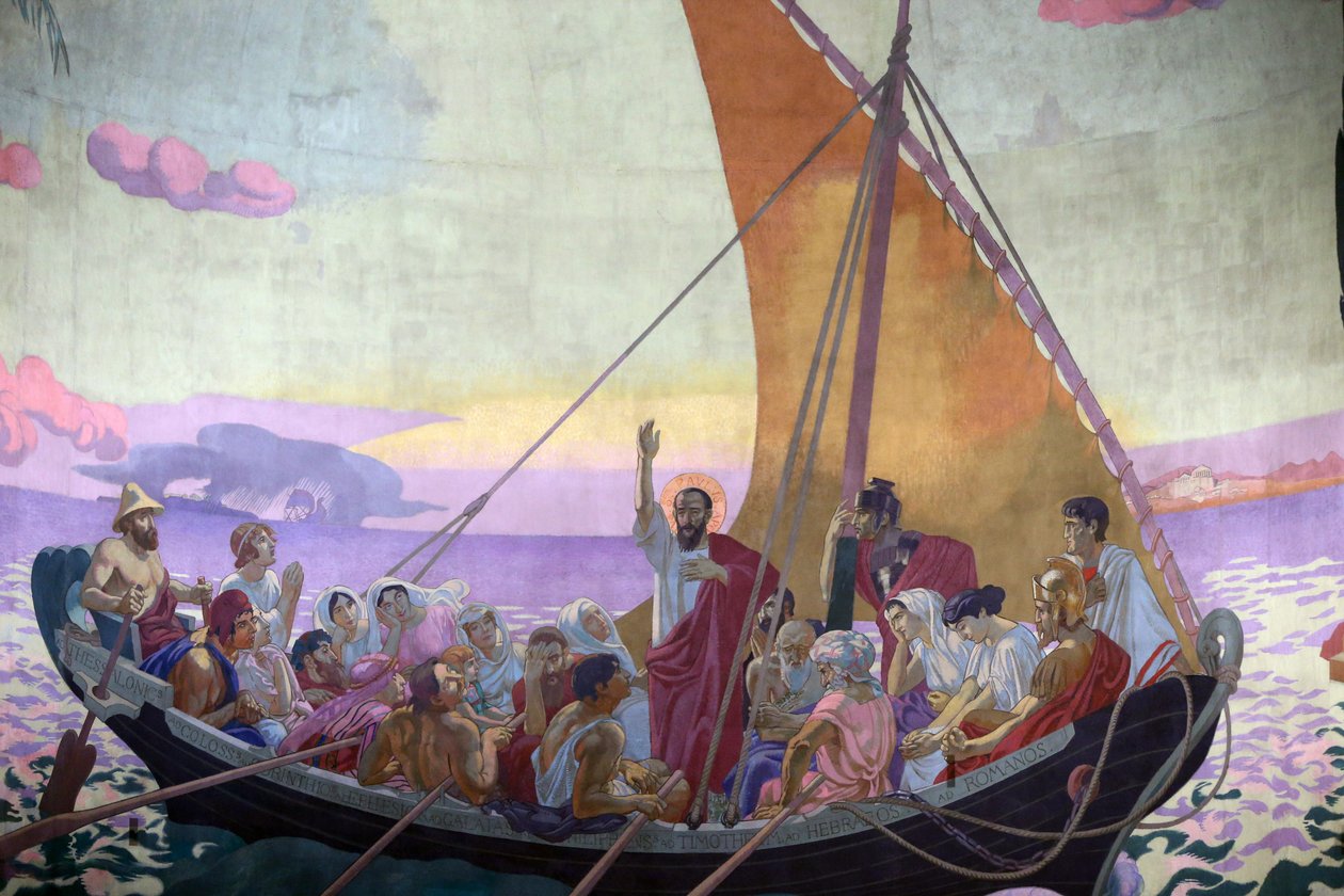Livet til Saint Paul, St Paul Church av Maurice Denis