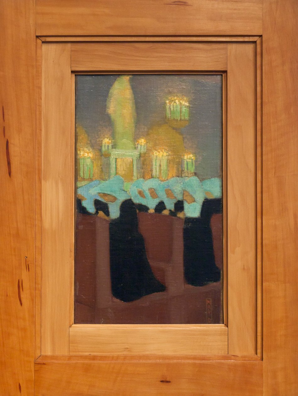 Morgenmesse (nonner i bønn) av Maurice Denis
