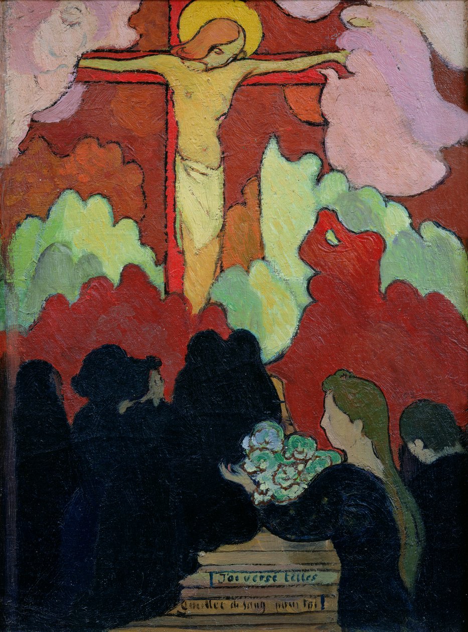 Offer på Golgata, ca. 1890 (olje på lerret) av Maurice Denis