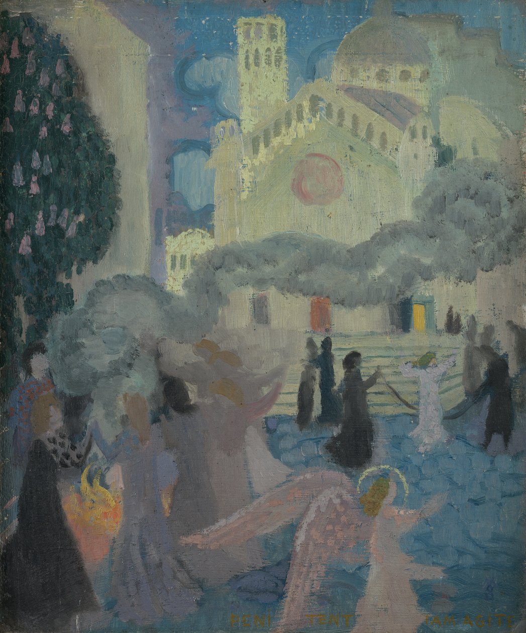 Penance, ca. 1896 (olje om bord) av Maurice Denis