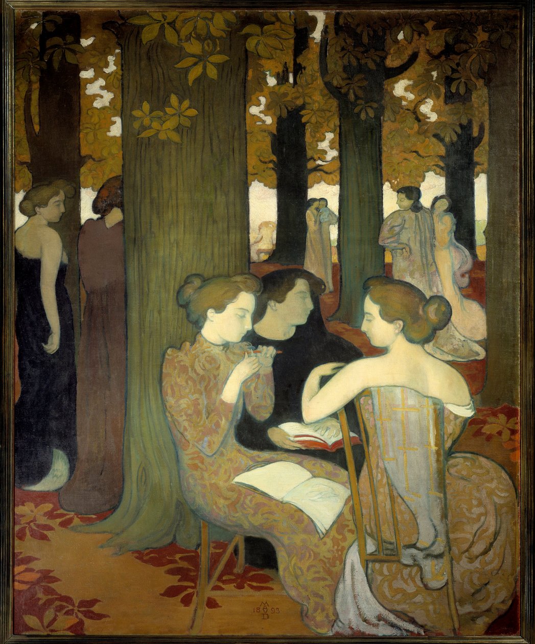 Musene eller i parken av Maurice Denis