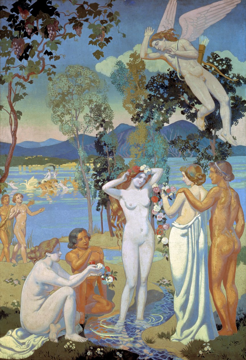 The Story of Psyche, 1908. av Maurice Denis
