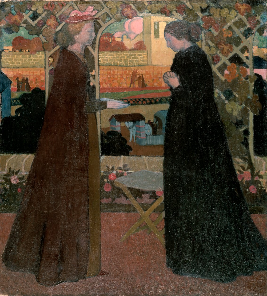 Besøket, 1894. av Maurice Denis