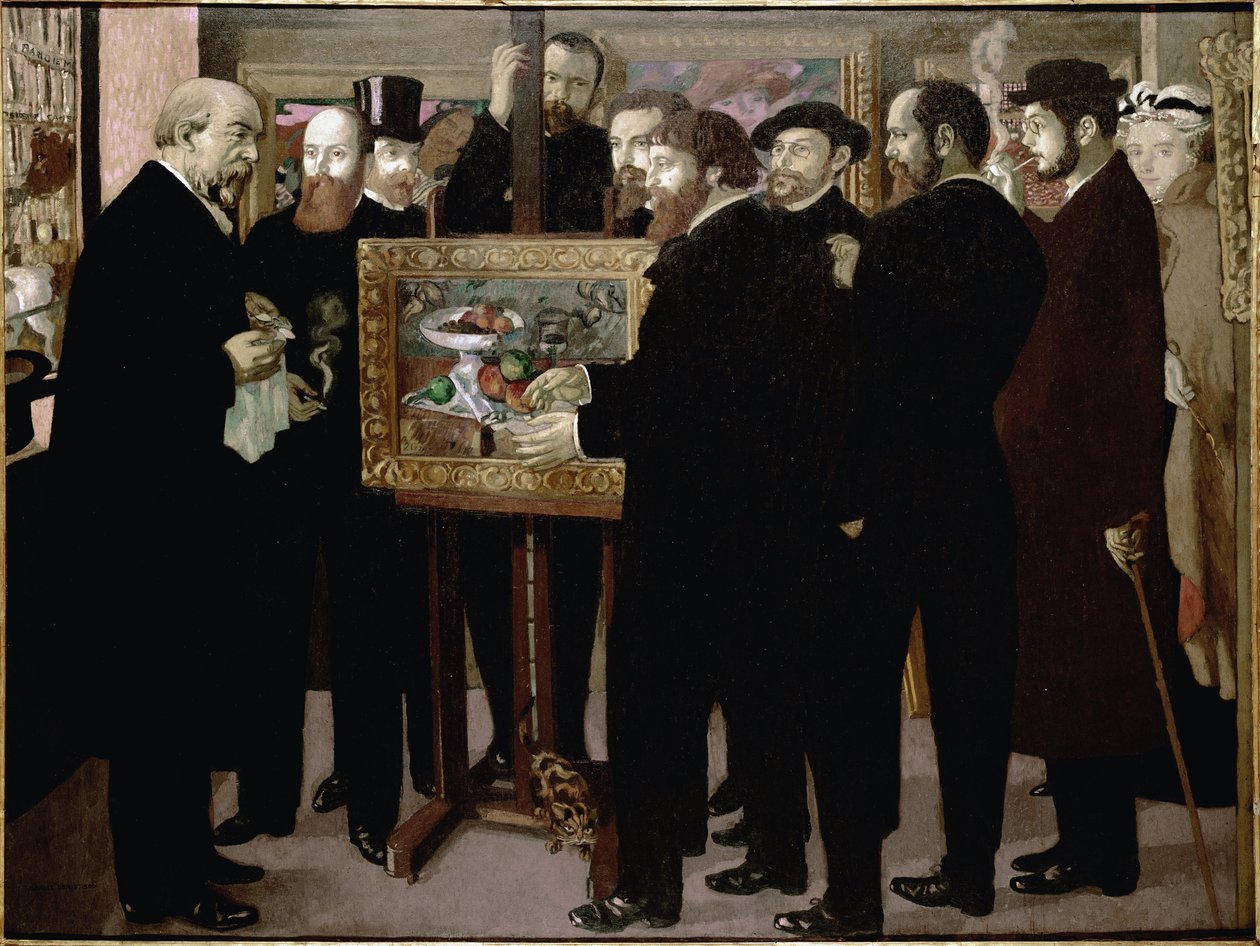Hyllest til Cezanne av Maurice Denis