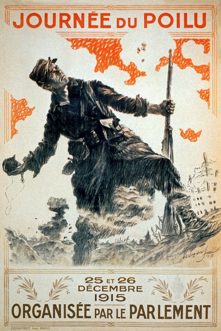 Hårete dag, 1915 av Maurice Louis Henri Neumont