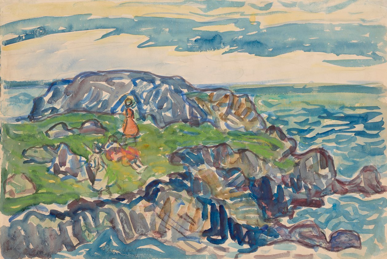 Gloucester av Maurice Brazil Prendergast