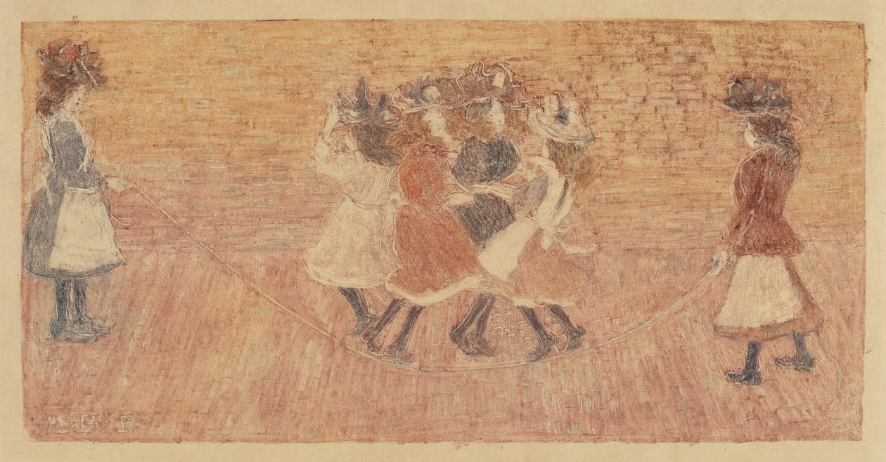 Hoppetau av Maurice Brazil Prendergast
