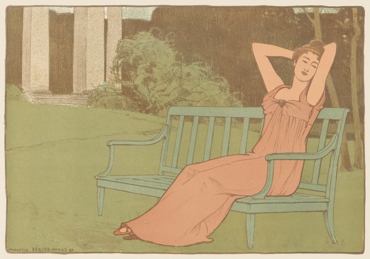 Corinne, 1897. av Maurice Realier Dumas