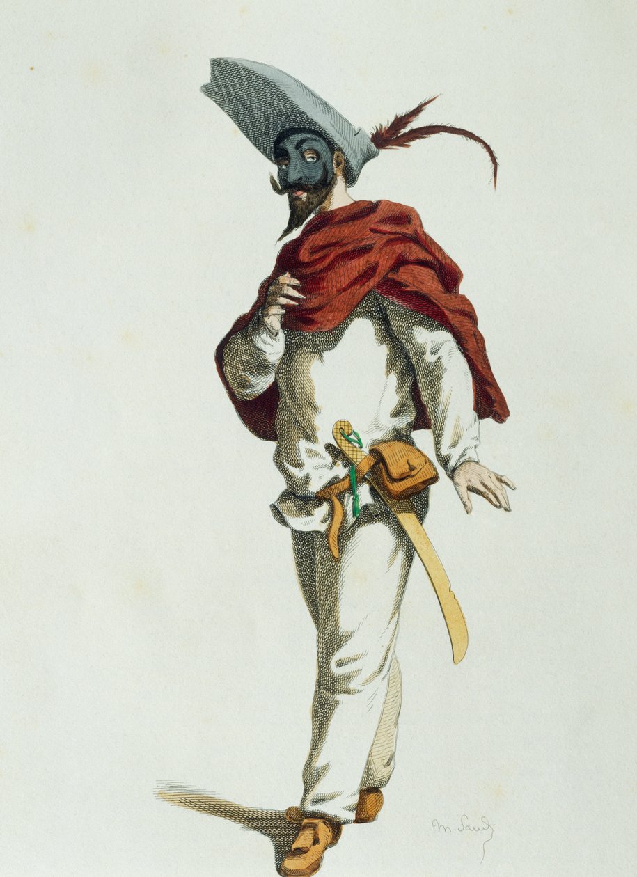 Fritellino i 1580, av Maurice Sand (1823-1889) av Maurice Sand