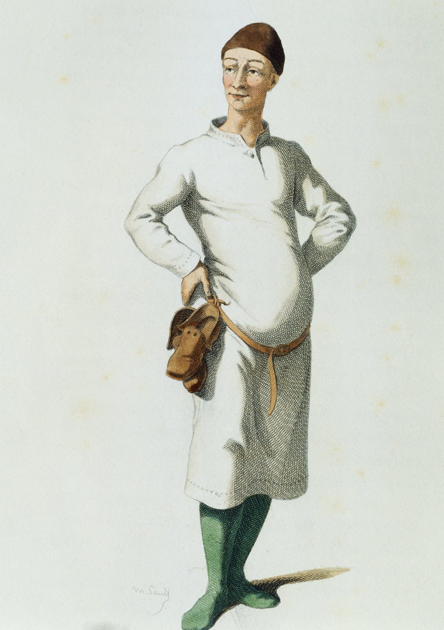 Meneghino, av Maurice Sand (1823-1889) av Maurice Sand