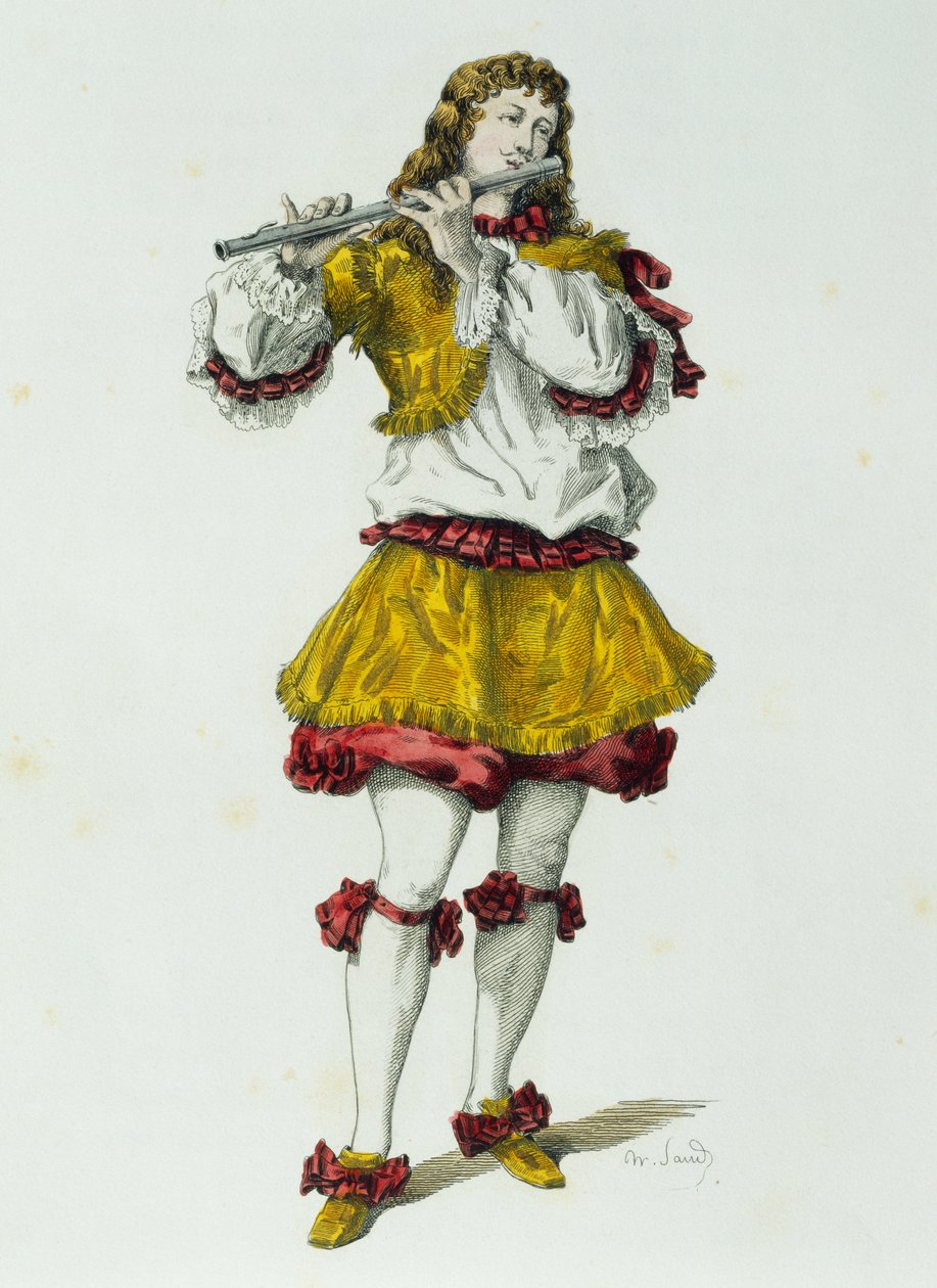 Octavius i 1688, av Maurice Sand (1823-1889) av Maurice Sand