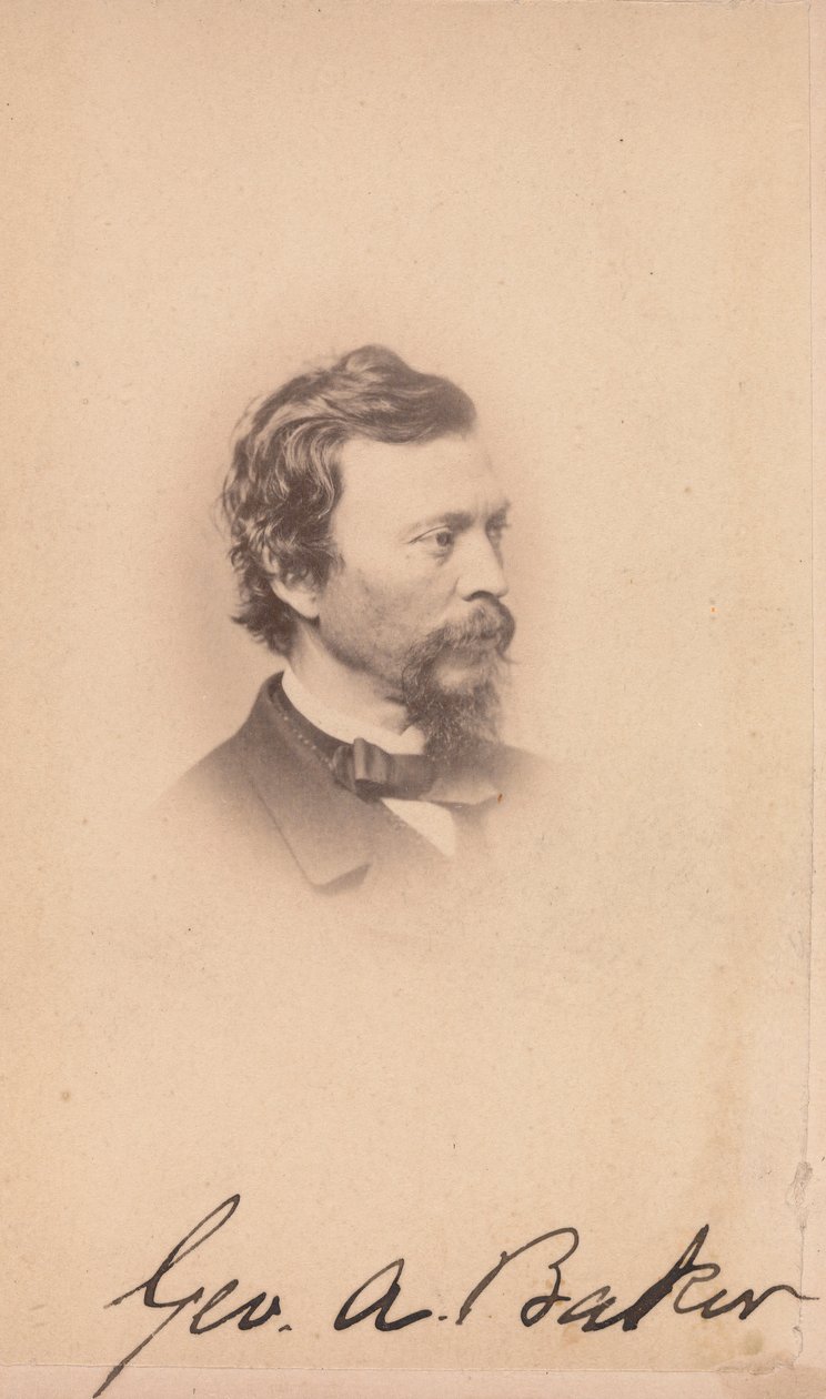 George Augustus Baker, 1860-tallet. av Maurice Stadtfeld