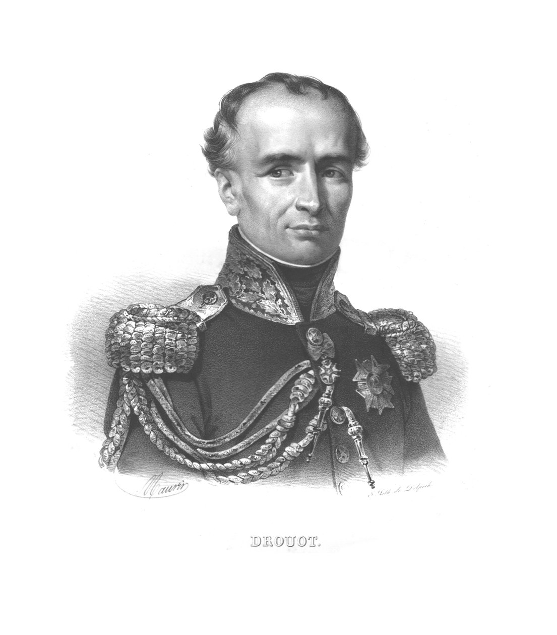 Antoine Drouot, ca 1820-tallet. av Maurin