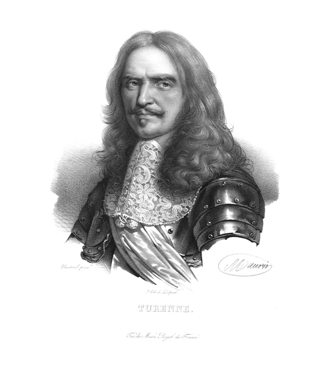 Henri de la Tour dAuvergne, c1820-årene. av Maurin
