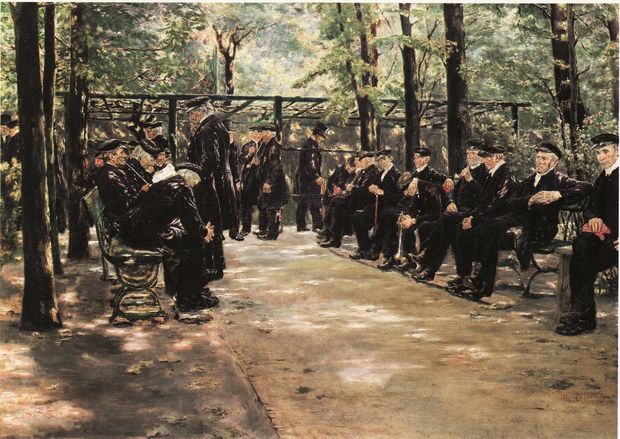 Altmännerhaus i Amsterdam av Max Liebermann