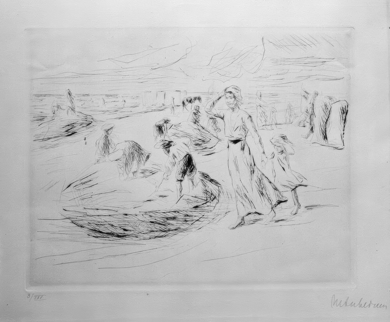 På stranda av Max Liebermann