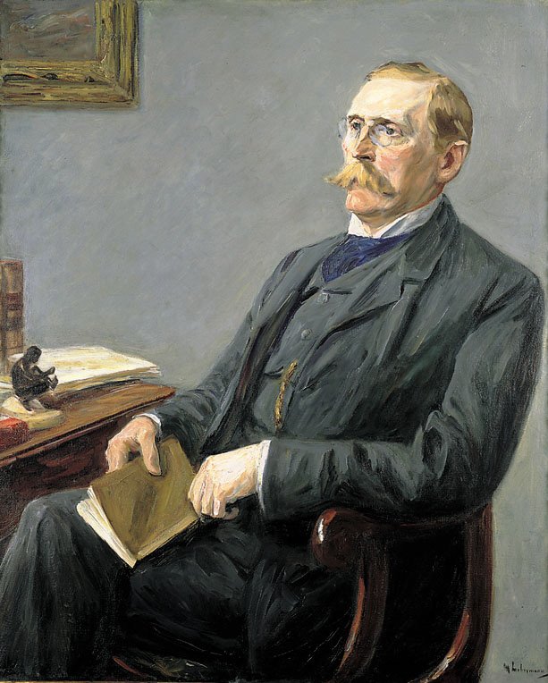 Dr. Wilhelm Bode av Max Liebermann
