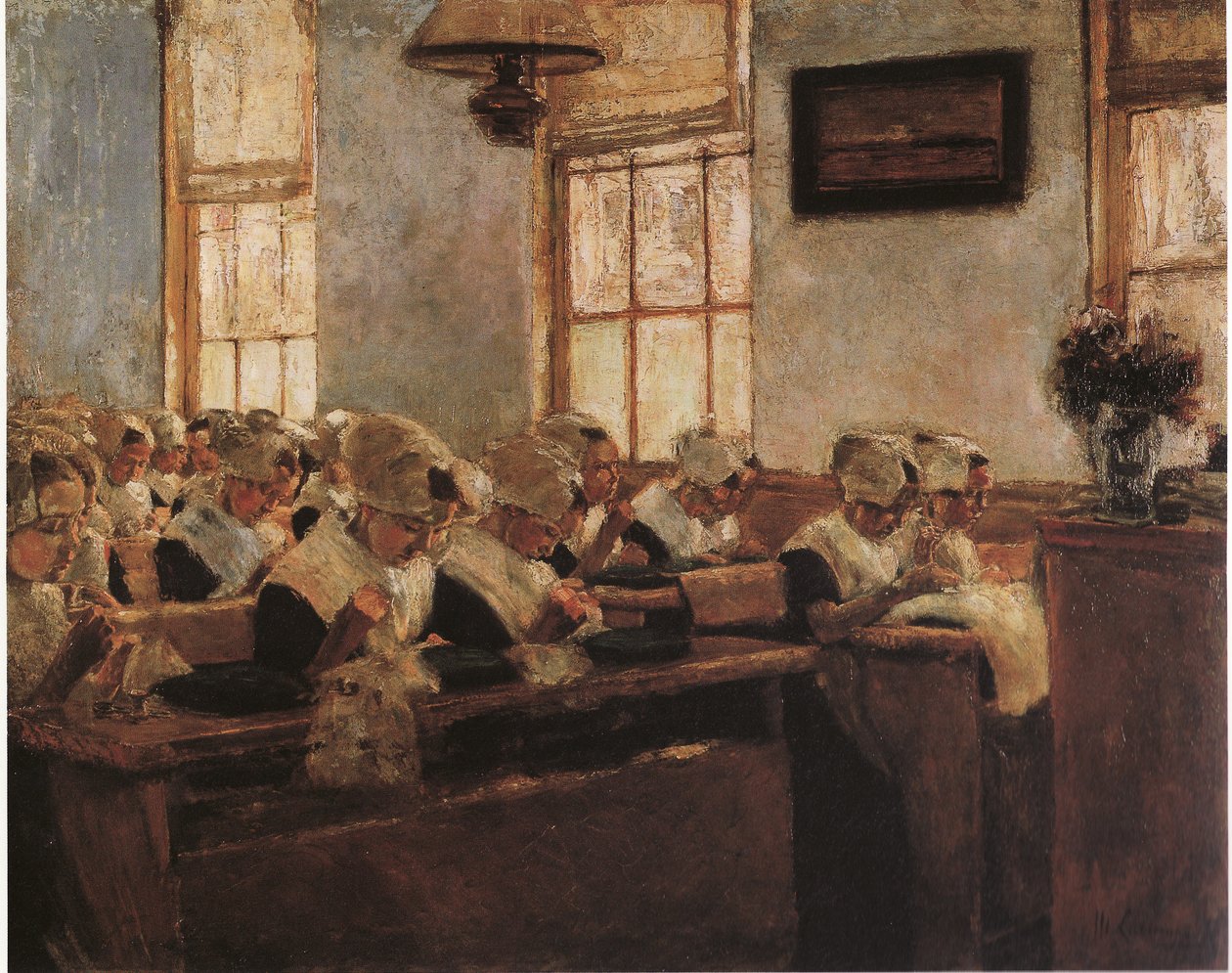 Nederlandsk syskole av Max Liebermann