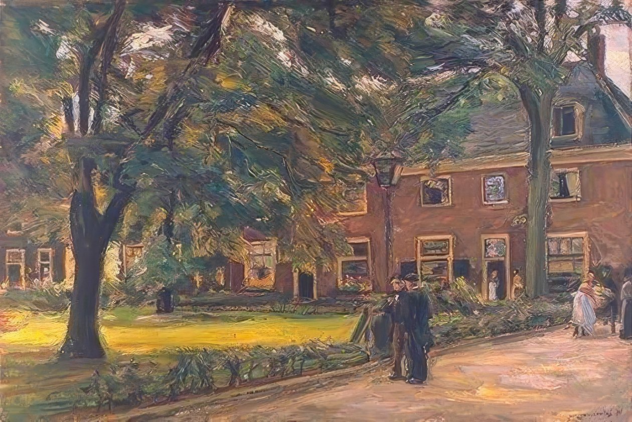 Proveniershuis i Haarlem av Max Liebermann