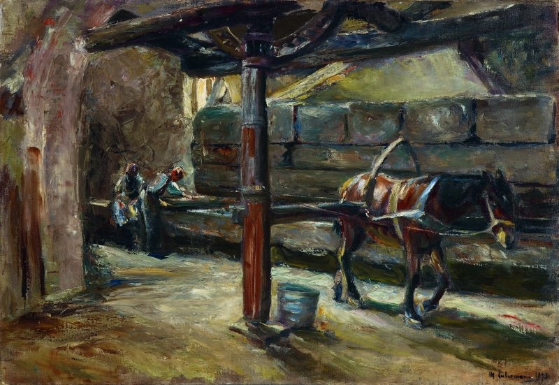 Klutmølle i Firenze av Max Liebermann