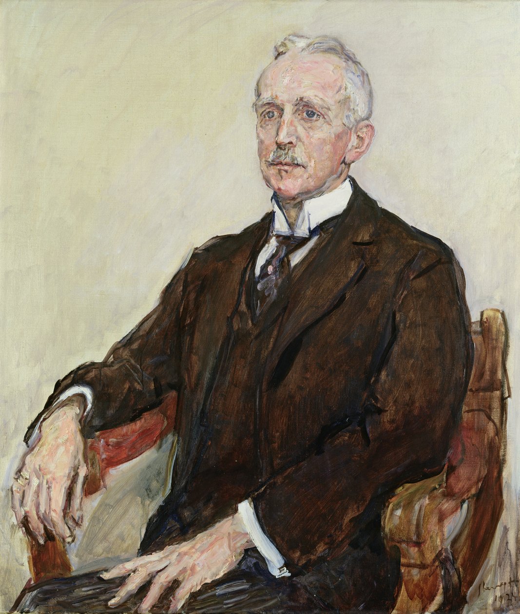 Gustav Pauli (1866-1938) 1924 av Max Slevogt