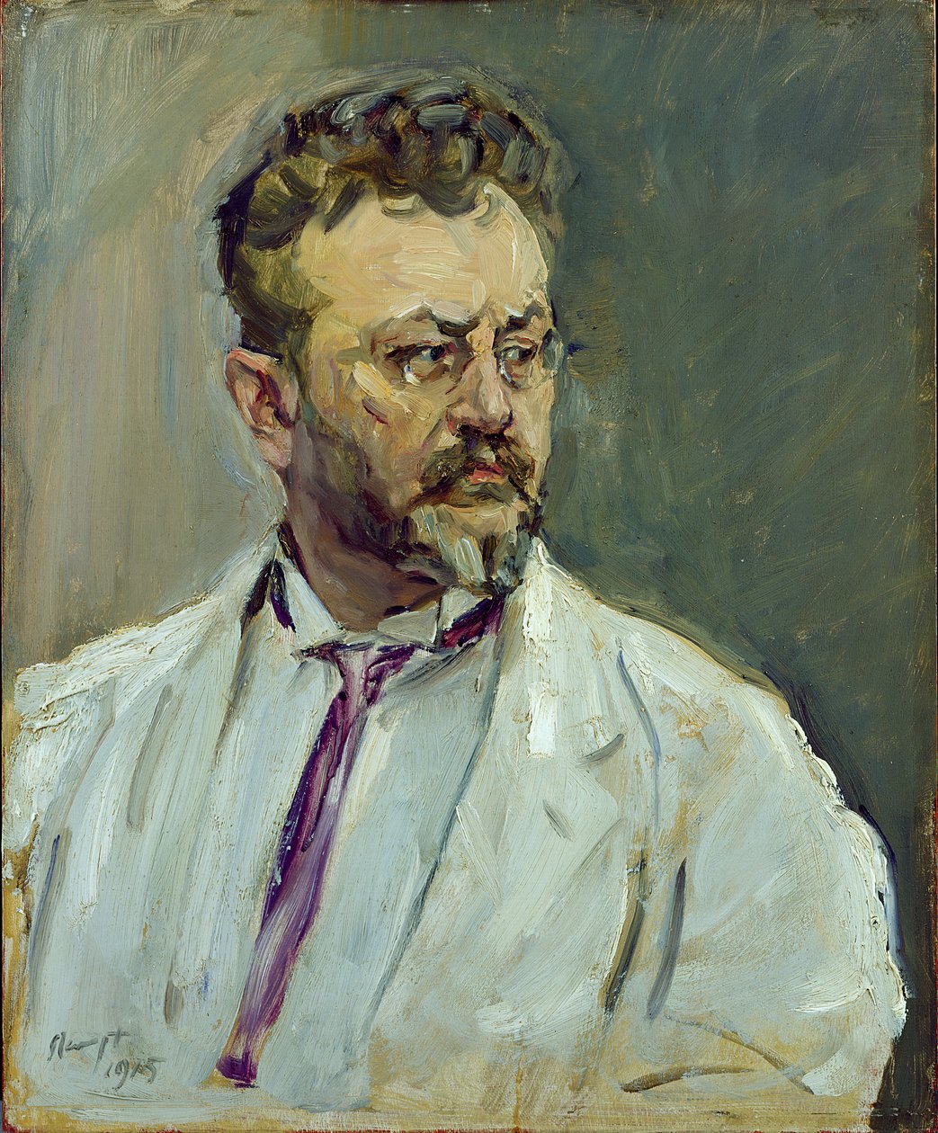 Selvportrett, 1915 av Max Slevogt